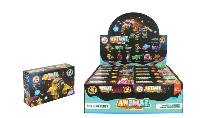 Animals Crystal Building Blocks Assortment