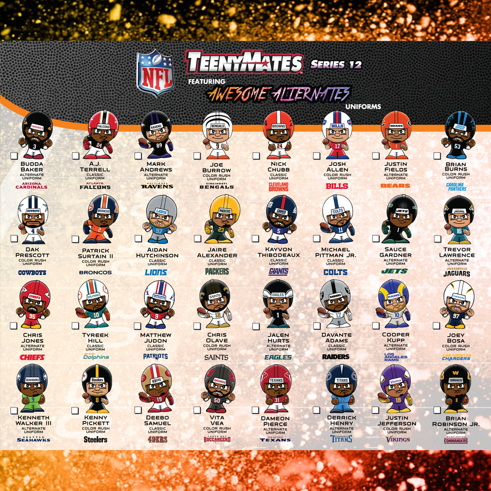 NFL Teenymates 2023/24 2pk Blind Pack