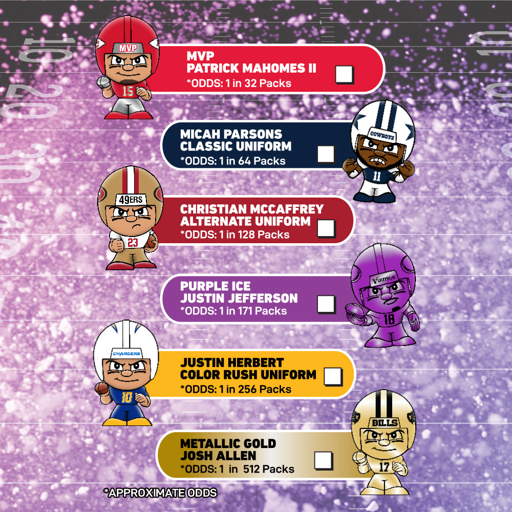 NFL Teenymates 2023/24 2pk Blind Pack