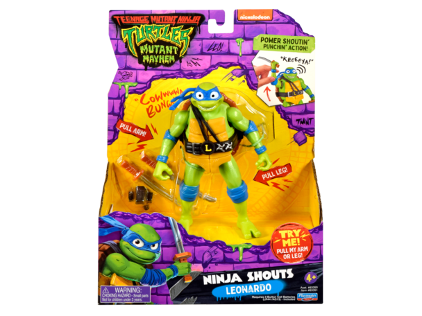 Teenage Mutant Ninja Turtles - Ninja Shouts Leonardo Action Figure