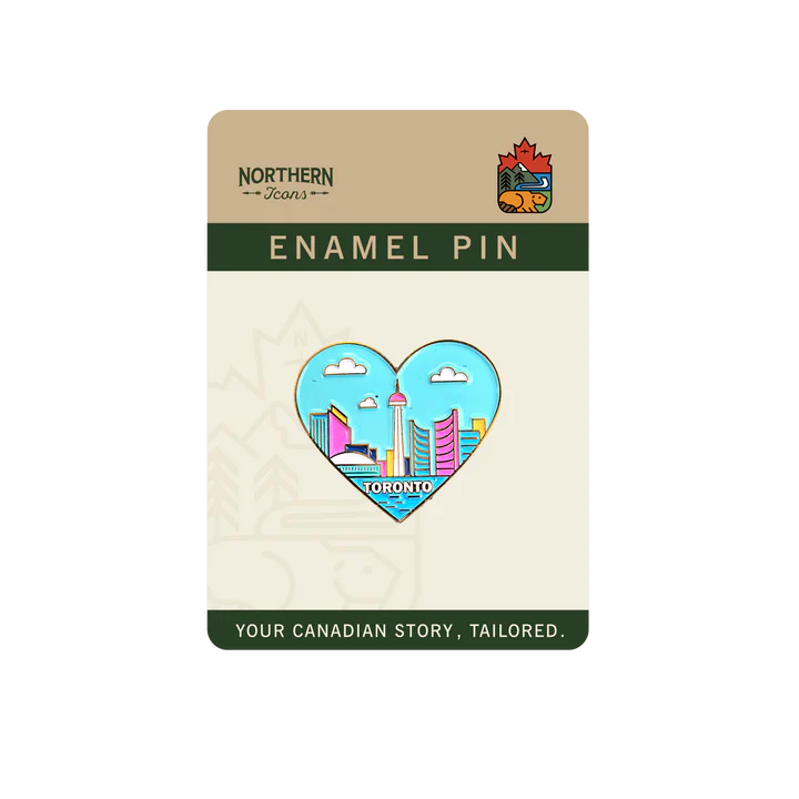 Toronto Heart Skyline Enamel Pin