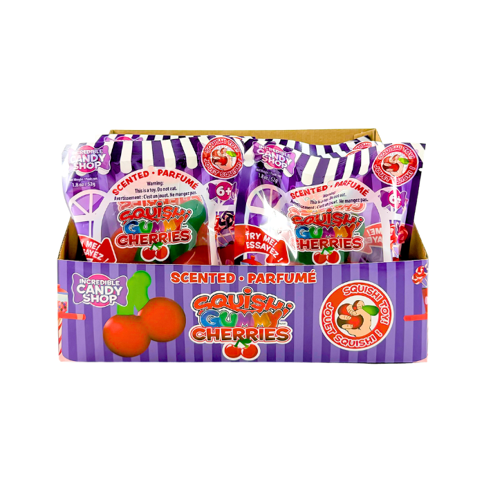 Squishi Gummy Cherries Scented
