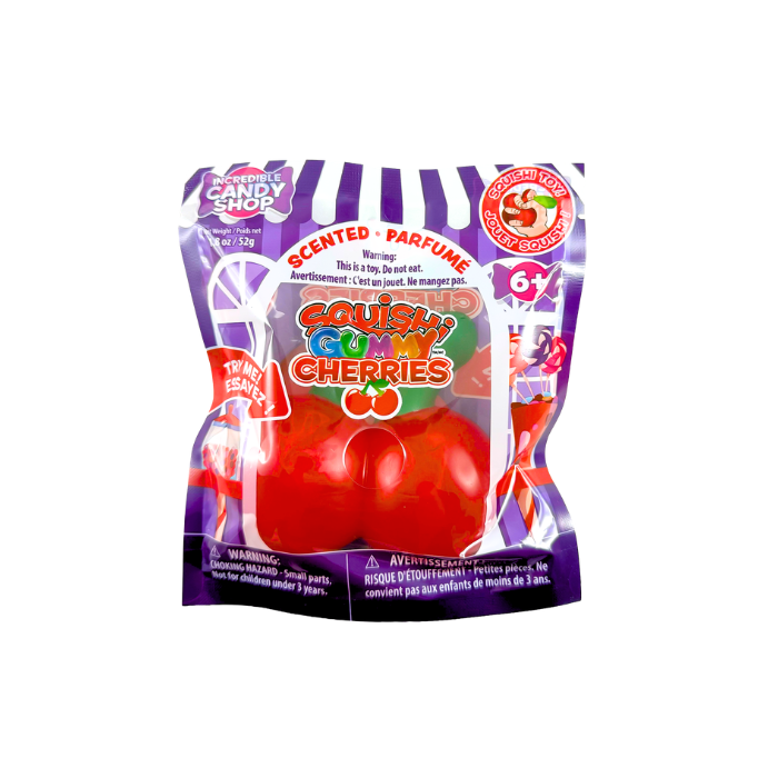 Squishi Gummy Cherries Scented