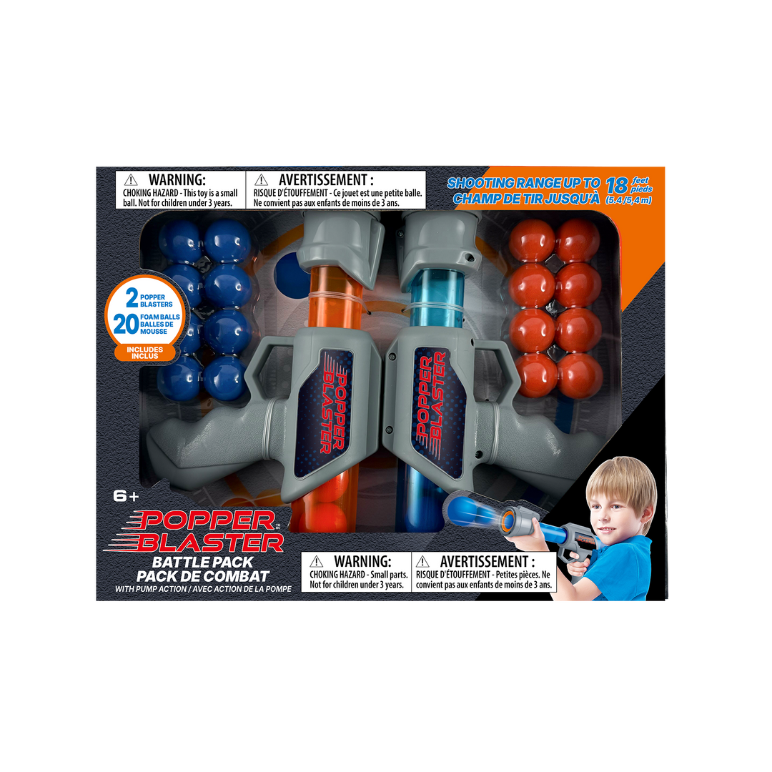 Popper Blaster 2 Pack W/20 Balls