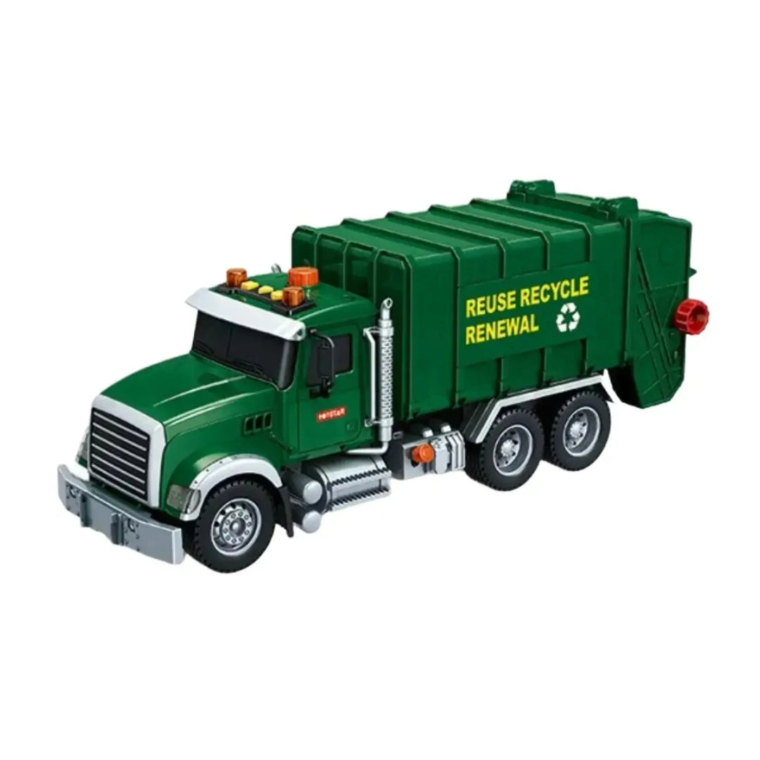 Friction Garbage Truck With Lights & Sounds