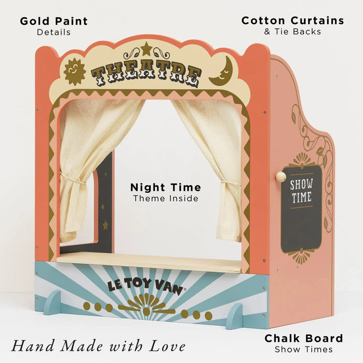 Tabletop Wooden Puppet Theatre- Le Toy Van