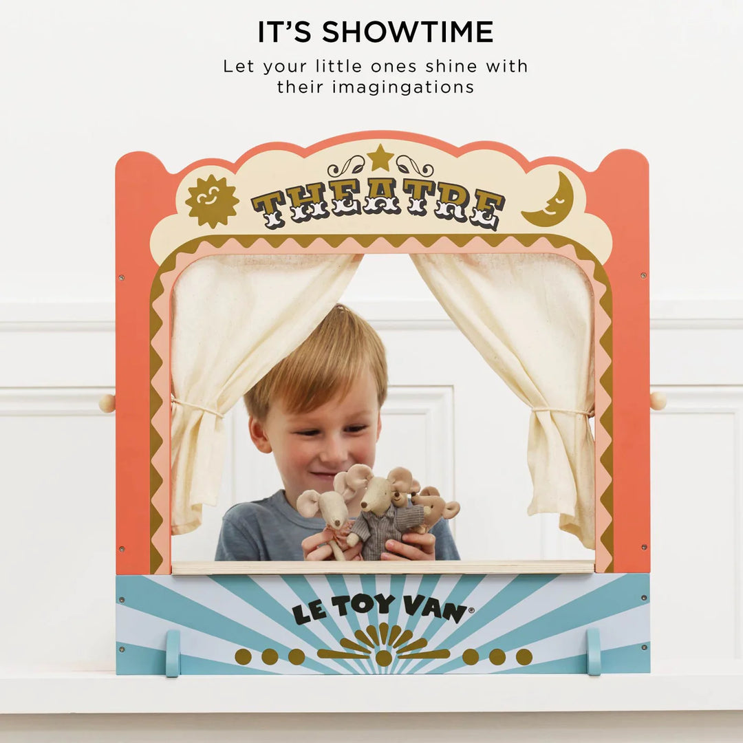 Tabletop Wooden Puppet Theatre- Le Toy Van
