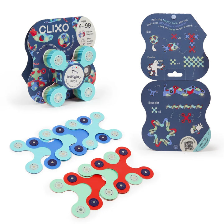 Clixo Marine Tiny &amp; Mighty Set- 9 Pcs