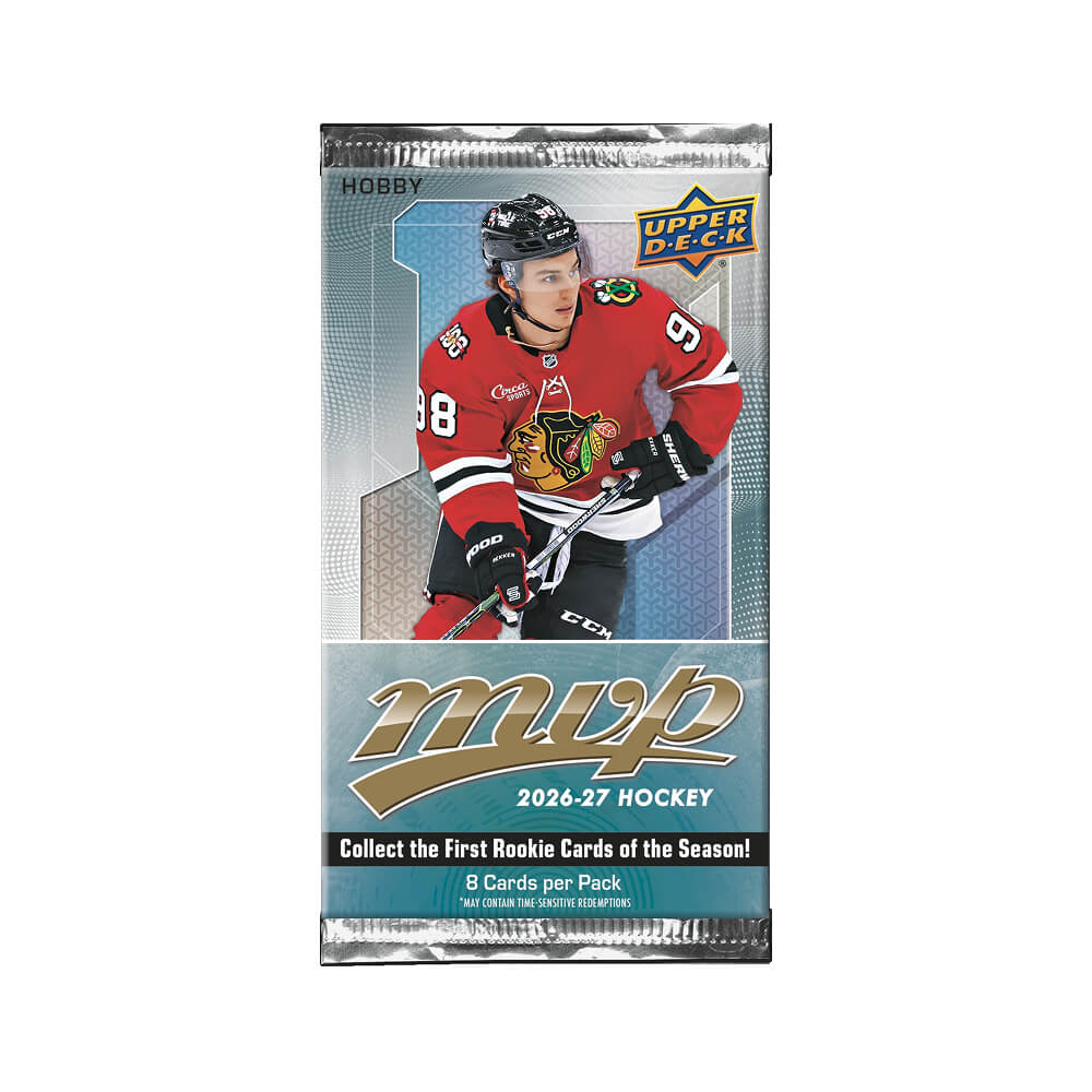 2026-27 Upper Deck MVP Hockey Hobby Card Pack