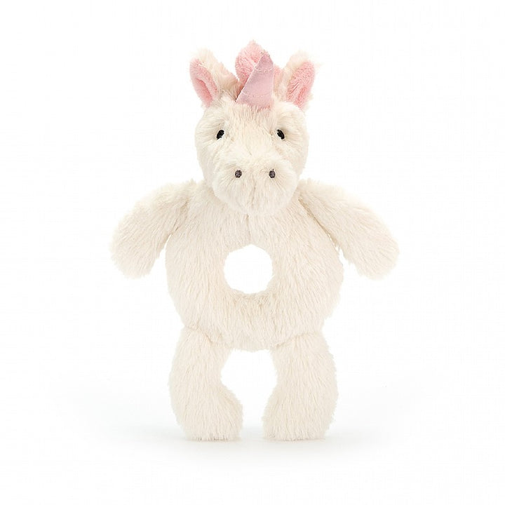 Jellycat Bashful Unicorn Ring Rattle