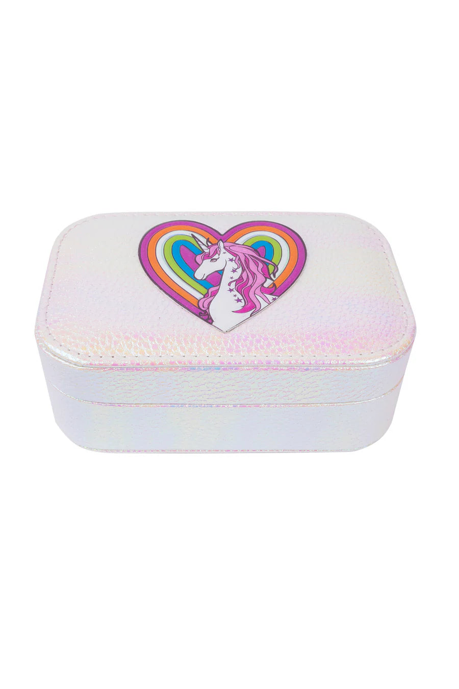 Irridescent Unicorn Jewelry Box