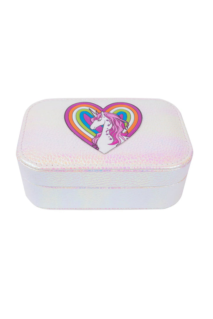 Irridescent Unicorn Jewelry Box