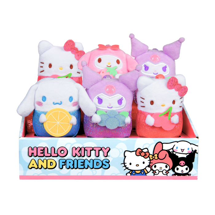 Hello Kitty Clip-On Plush Assortment