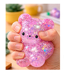 Squishy Glitter Magic Gummy Bear