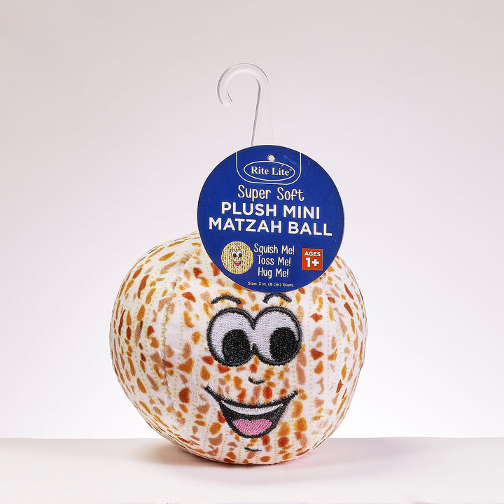 Super Soft Plush Embroidered Mini Matzah Ball