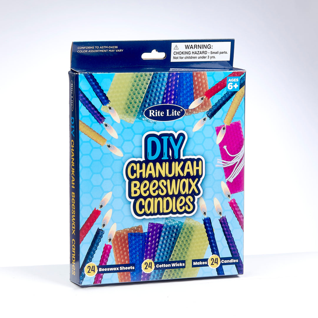 DIY Beeswax Chanukah Candles Kit