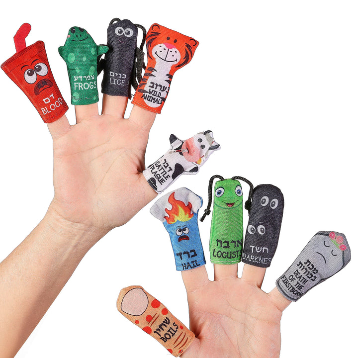 Passover Ten Plagues Finger Puppets