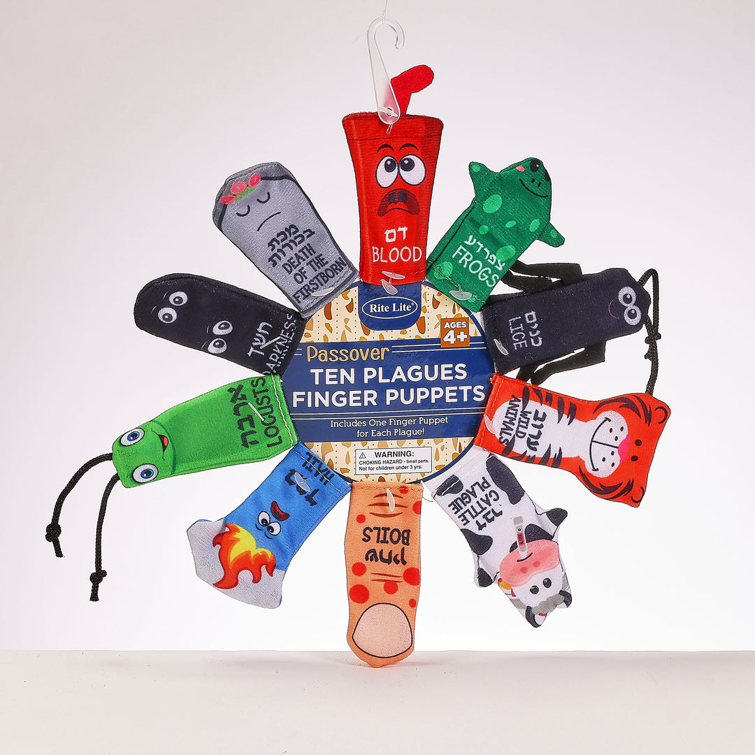 Passover Ten Plagues Finger Puppets