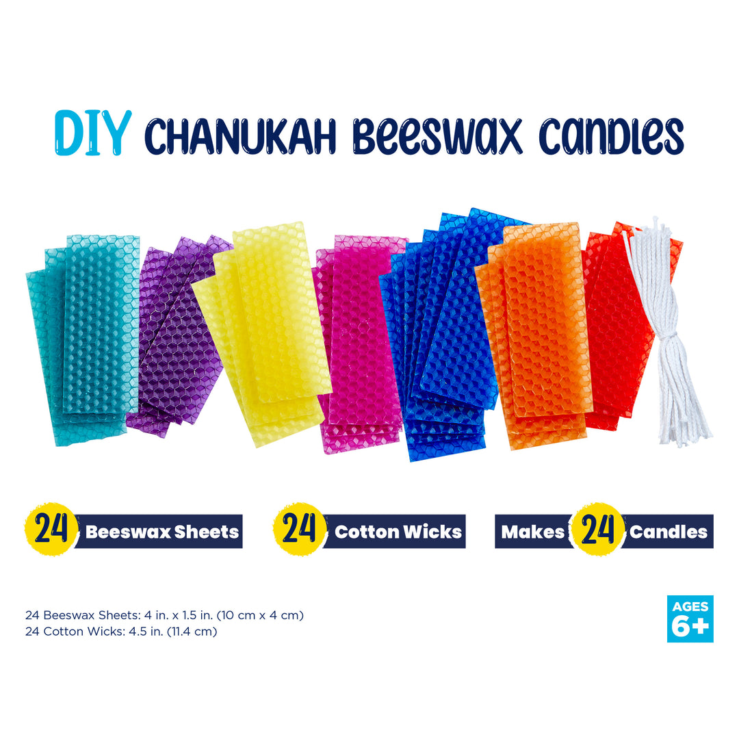 DIY Beeswax Chanukah Candles Kit