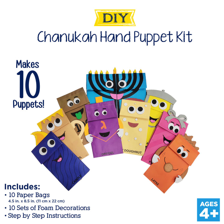Chanukah Hand Puppet Kit