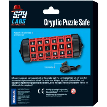 Spy Labs: Cryptic Puzzle Safe