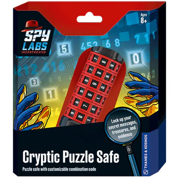 Spy Labs: Cryptic Puzzle Safe