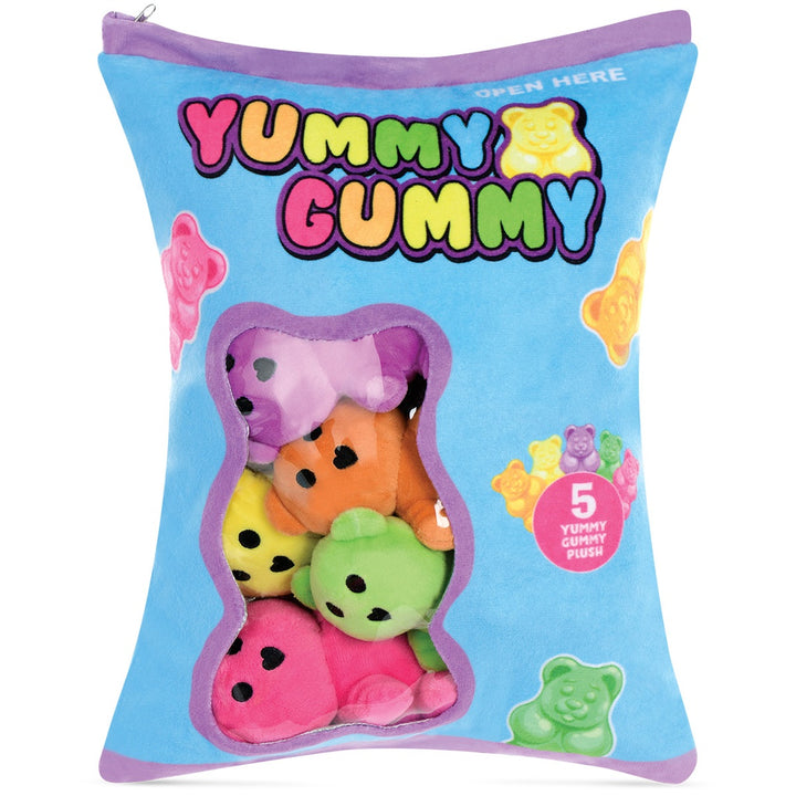 Yummy Gummy Strawberry Scented Fleece Plush Pillow