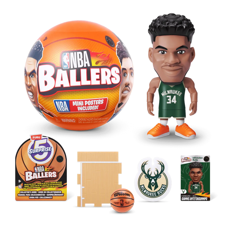 5 Surprise Mini Brands NBA Ballers