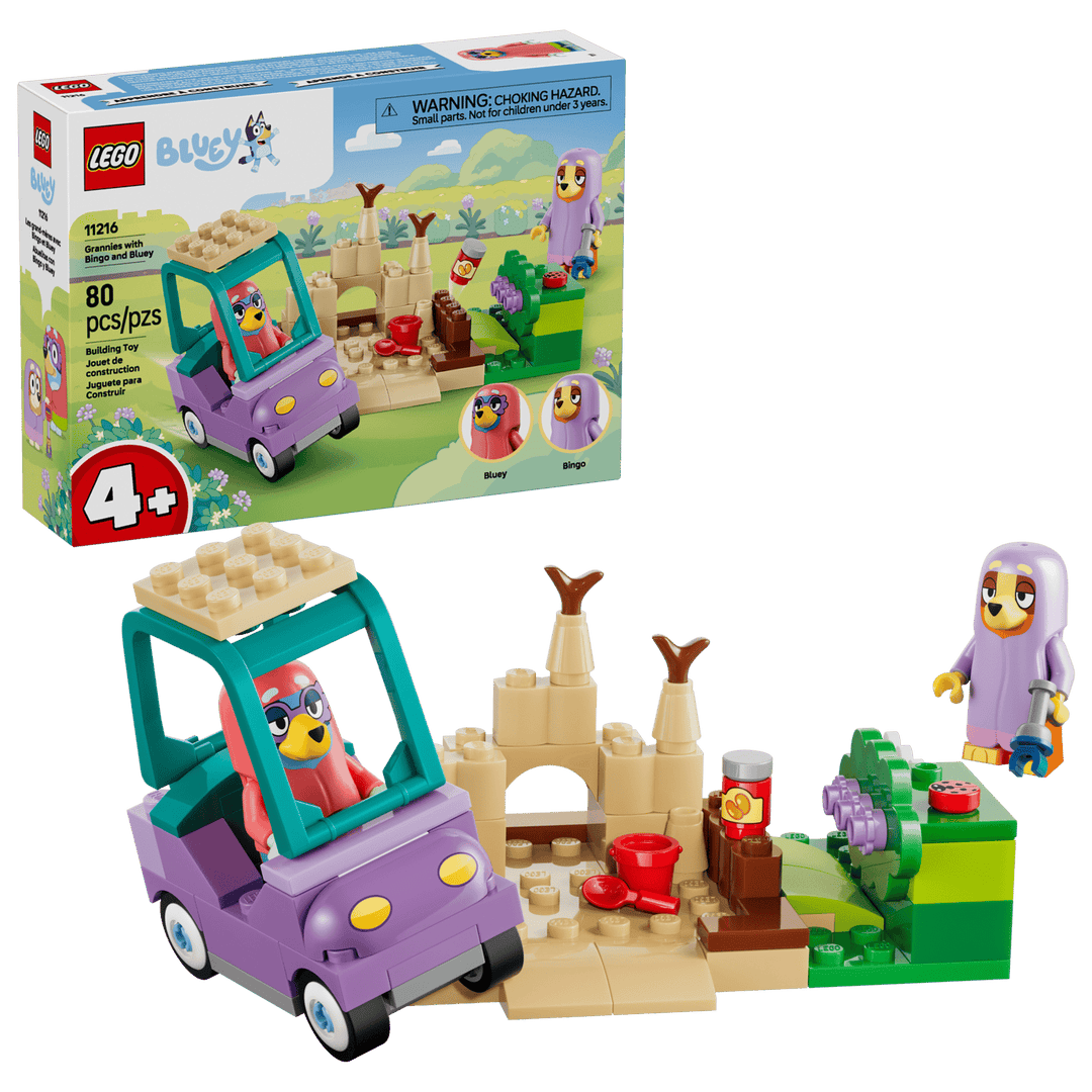Lego® Grannies with Bingo and Bluey