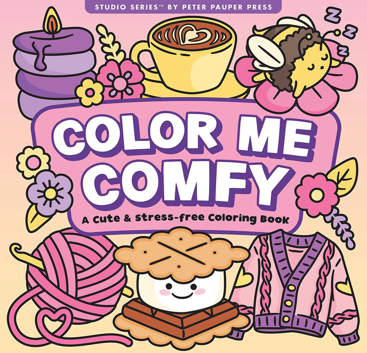 Color Me Comfy Adult Colouring Book