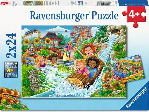 Ravensburger Amusement Park 2 x 24pc Jigsaw Puzzle