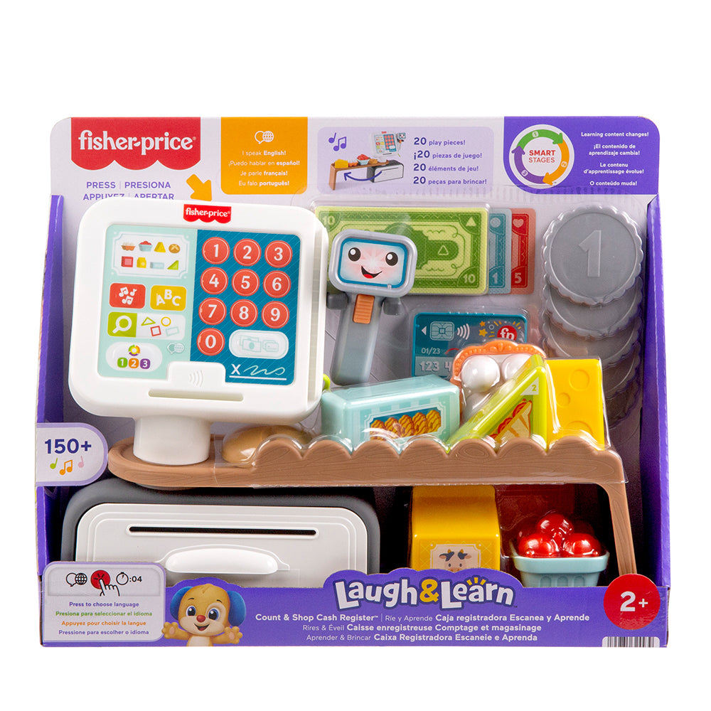 Laugh & Learn - Shop & Scan Cash Register Lights and Sounds