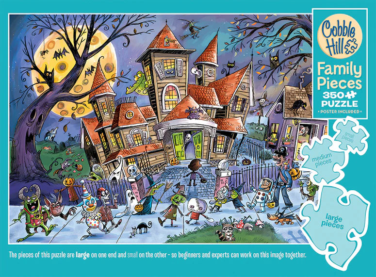 Cobble Hill Haunted House Jigsaw Puzzle 350pc Family Puzzle