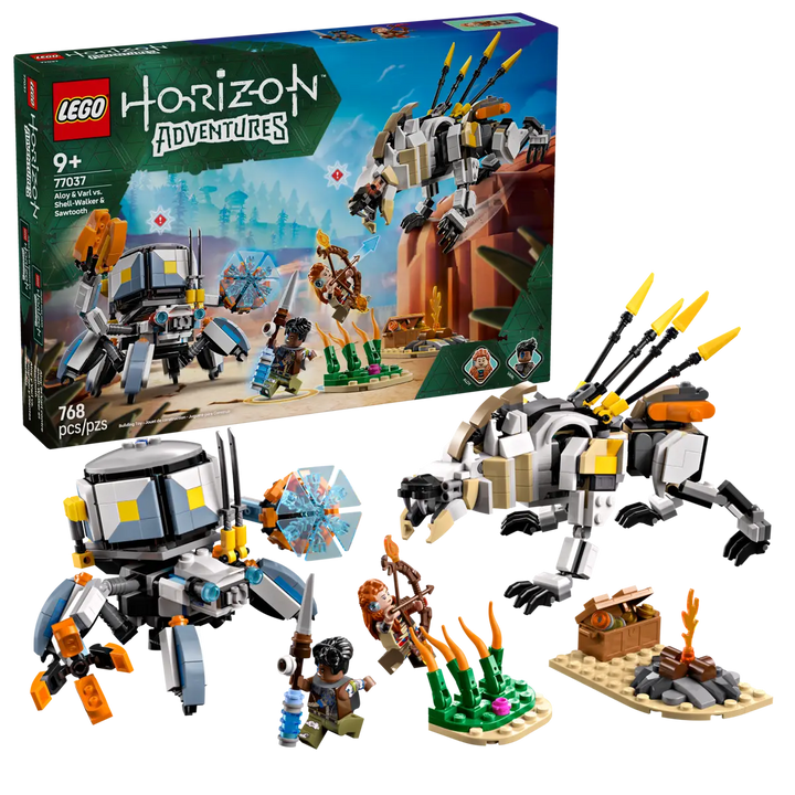 Lego® Horizon Adventures™ Aloy & Varl vs. Shell-Walker & Sawtooth