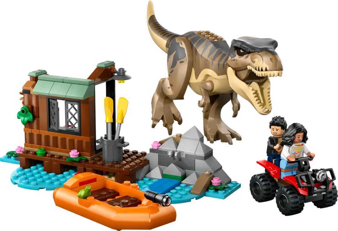 Lego Jurassic World T. rex River Escape