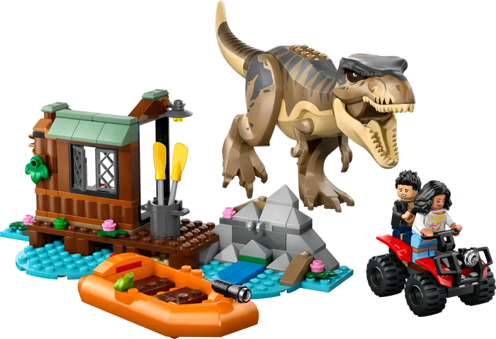 Lego Jurassic World T. rex River Escape