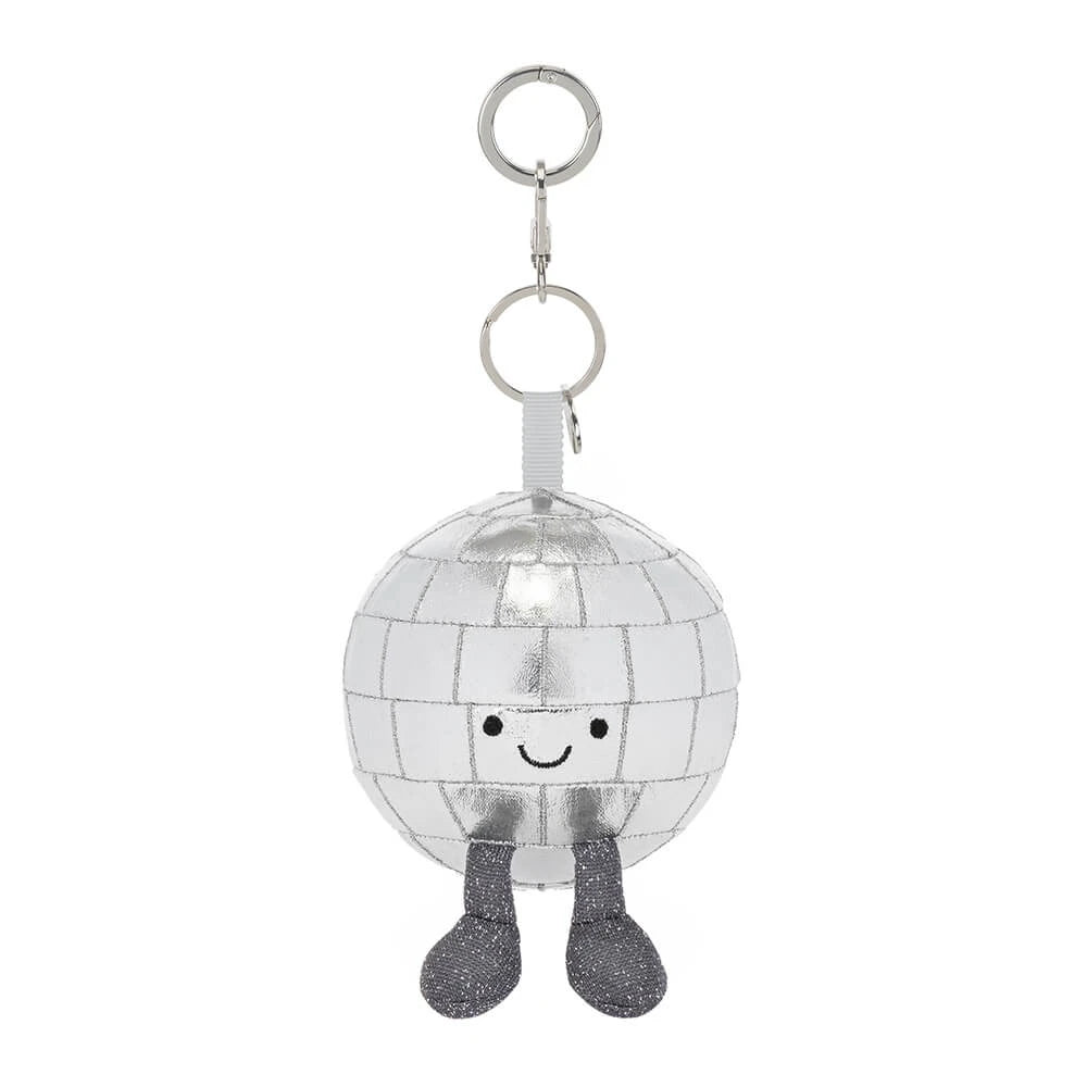Jellycat Amuseables Disco Ball Bag Charm - LIMIT ONE PER CUSTOMER