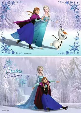 Ravensburger Frozen Sisters Always 2x24 Piece Puzzles