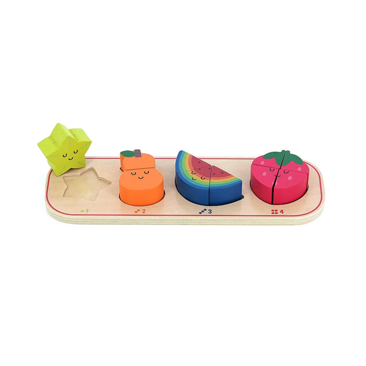 1,2,3 And 4 Fruits