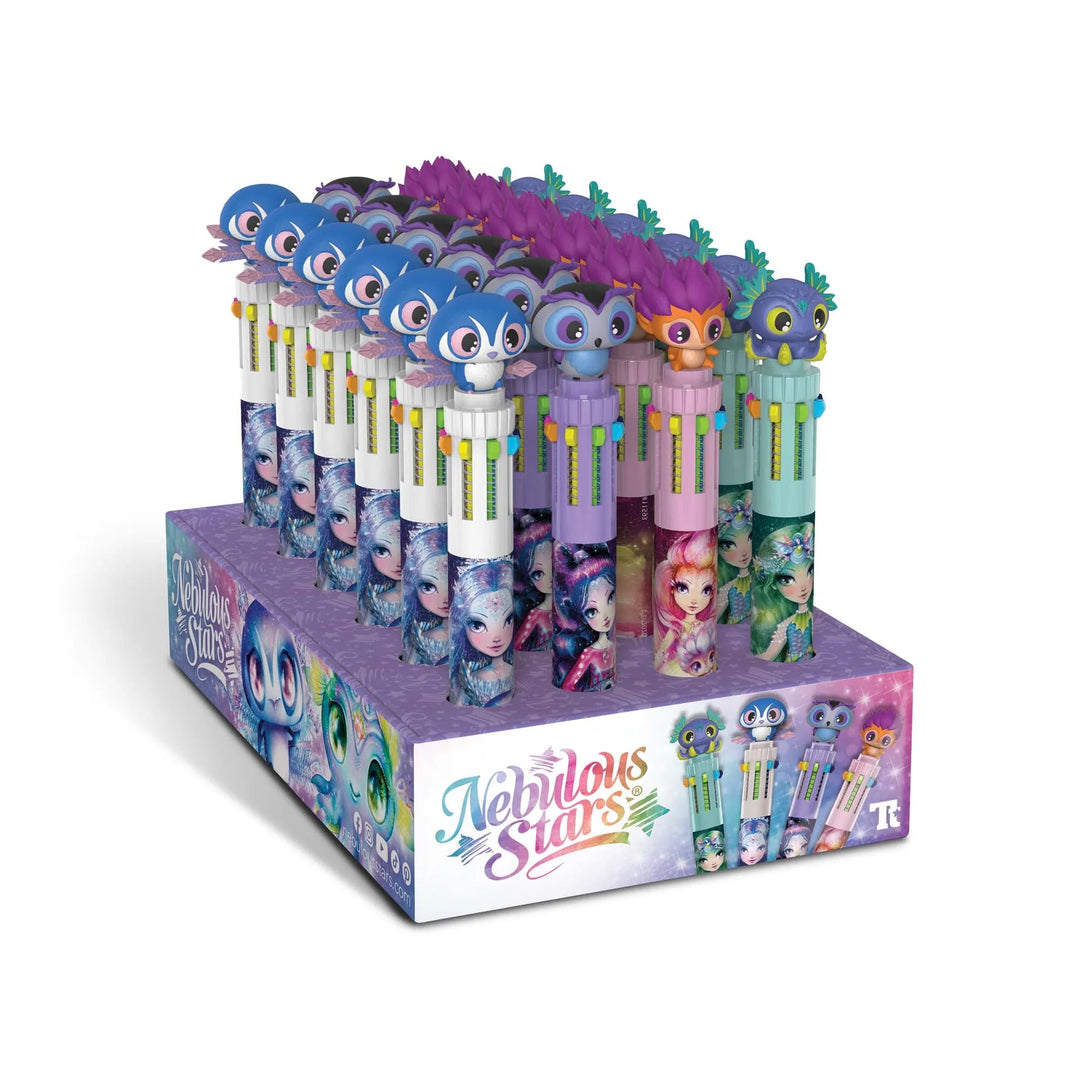 Nebulous Stars 10 Colour Ballpoint Pen, Assortment