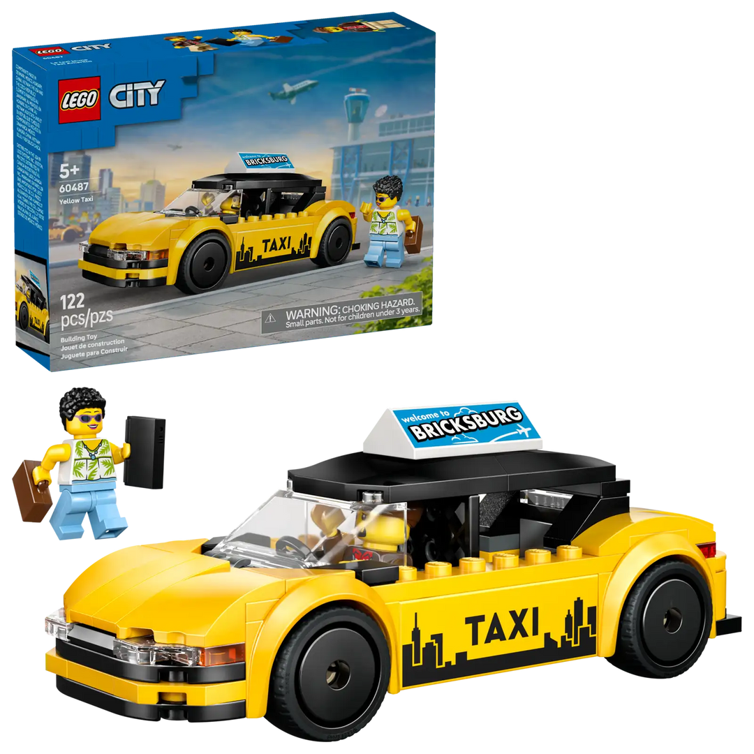 LEGO® City Yellow Taxi