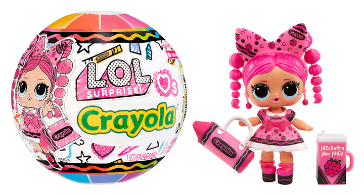 LOL Surprise! - Love Crayola - Toddler Doll, Assorted
