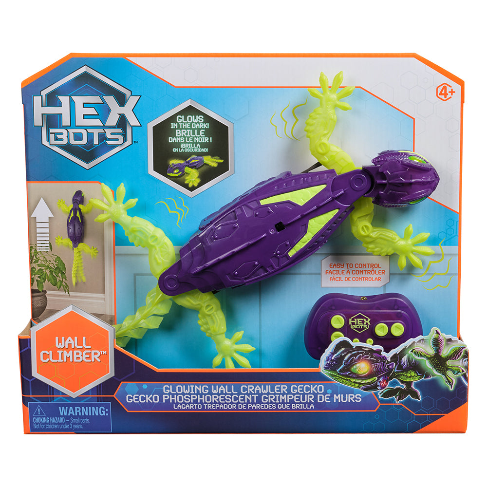 HEXBUG Hex Bots Glow-in-the-Dark Wall-Climbing Gecko Toytown