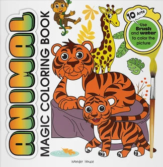 Animal Magic Colouring Book