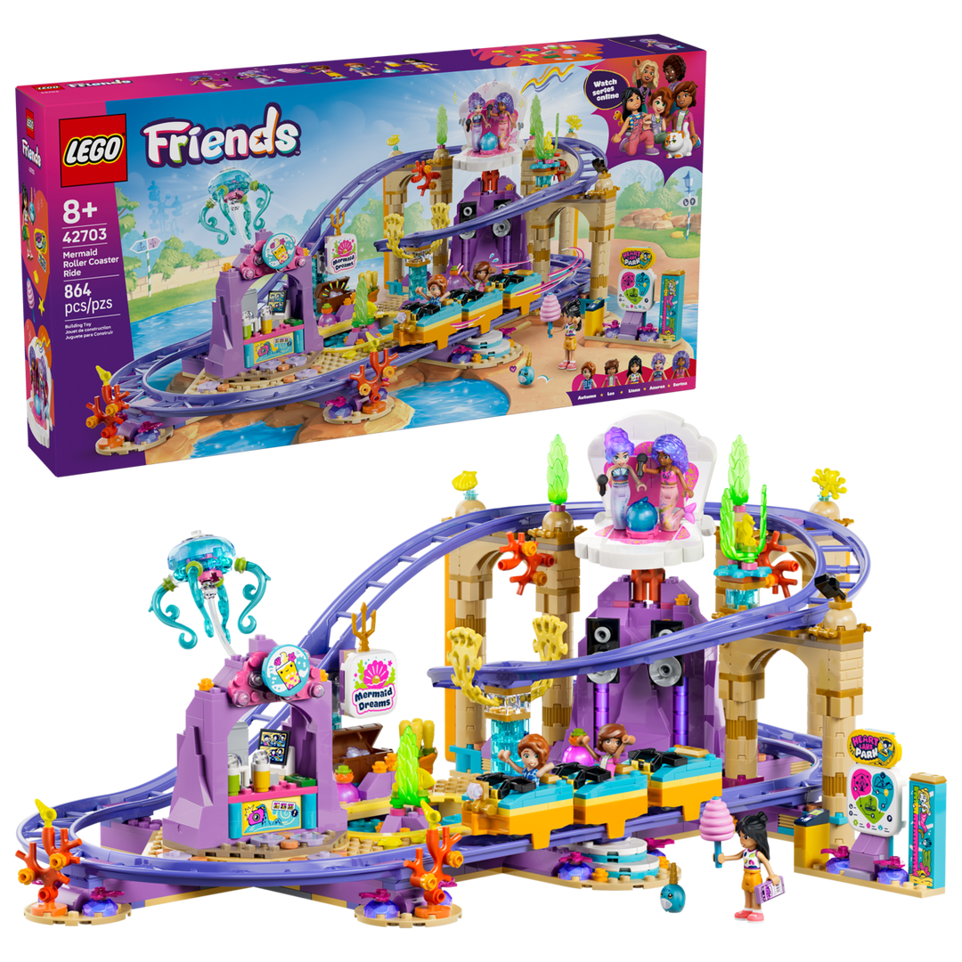 Lego® Friends Mermaid Roller Coaster Ride