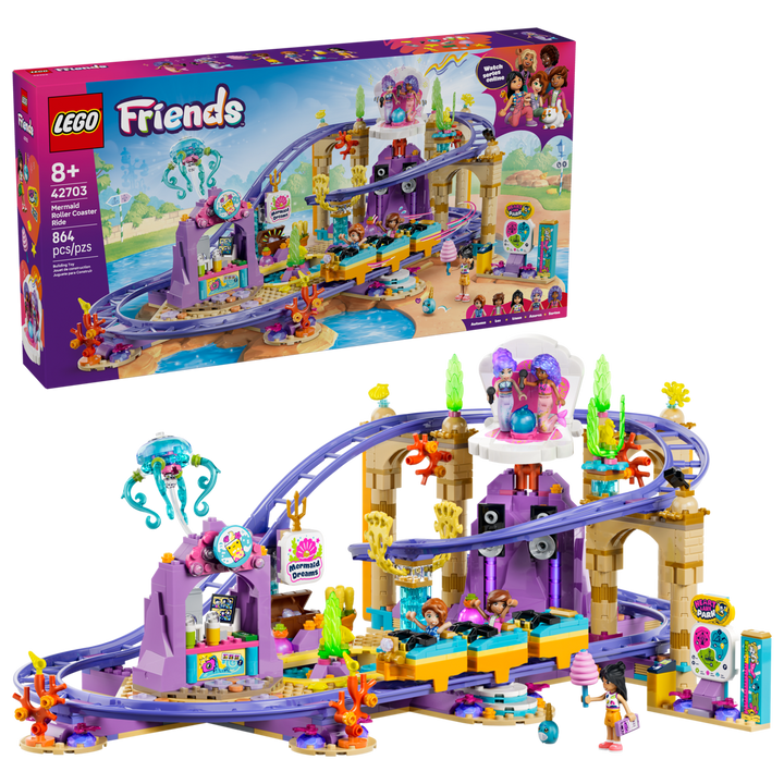 Lego® Friends Mermaid Roller Coaster Ride