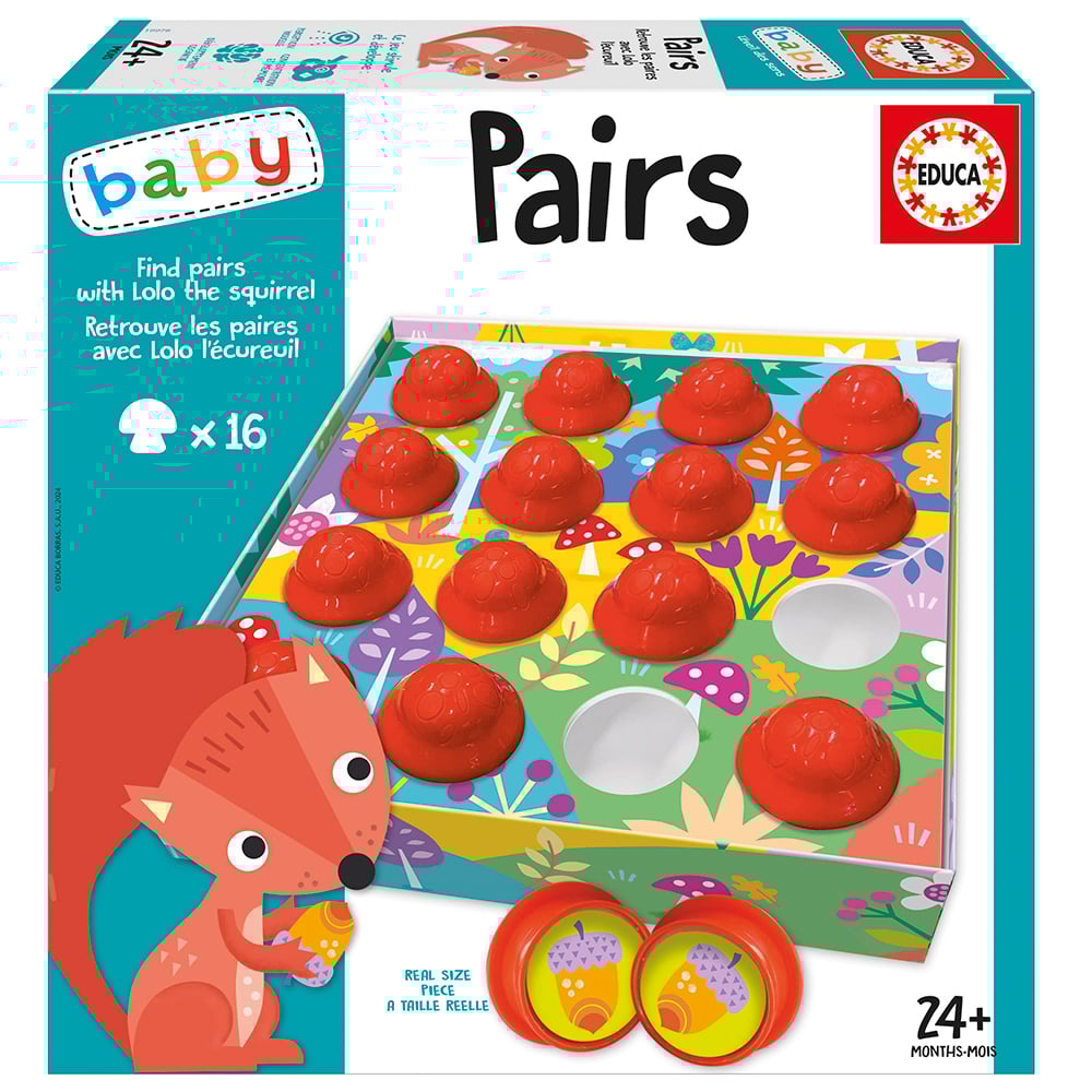 Baby Find the Pairs with Lolo the Squirrel