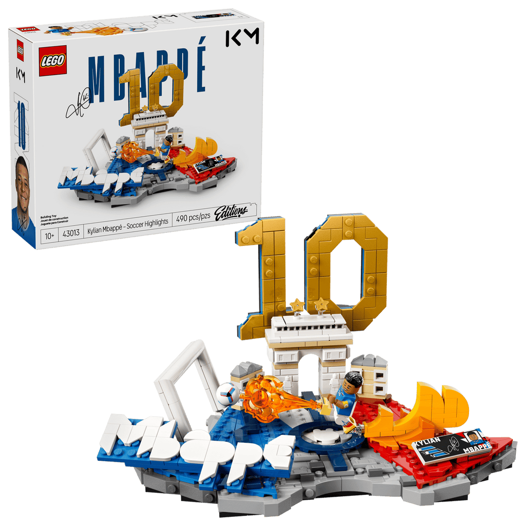 LEGO® Editions Kylian Mbappé – Soccer Highlights