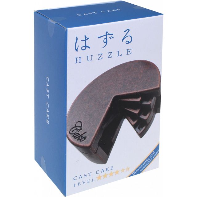 Huzzle Cast Cake Metal Puzzle