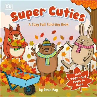 Super Cuties A Cozy Fall Coloring Book